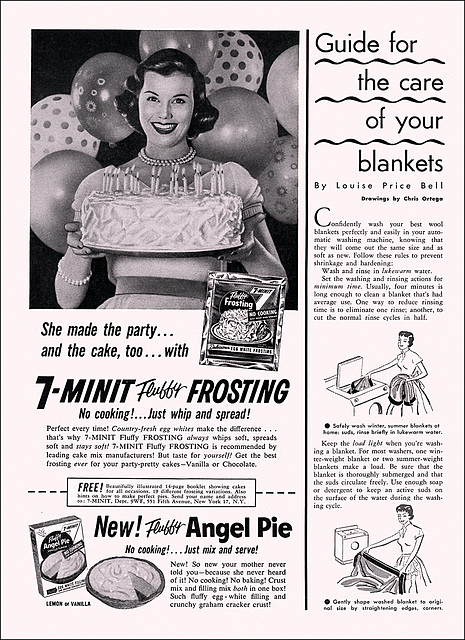 7-Minit Frosting Ad, 1955