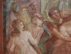 Detail of the Achilles on the Island of Skyros Fresco, ISAW May 2022