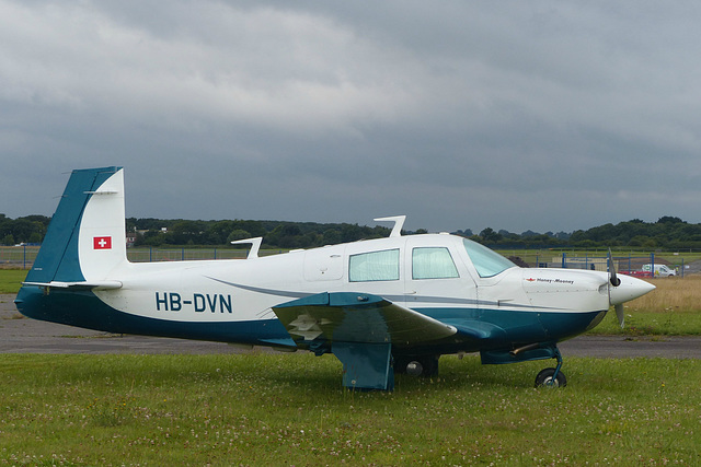 HB-DVN at Solent Airport (2) - 24 July 2017