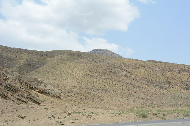 Turkmenistan, Green Slopes of the Mountains of Kopetdag in the Valley of Chuli