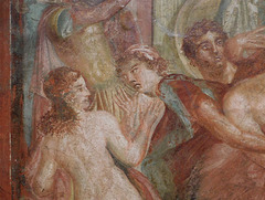 Detail of the Achilles on the Island of Skyros Fresco, ISAW May 2022