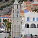 Der Uhrturm von Symi