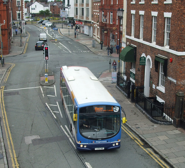 DSCF9643 Stagecoach in Chester YJ09 FWG