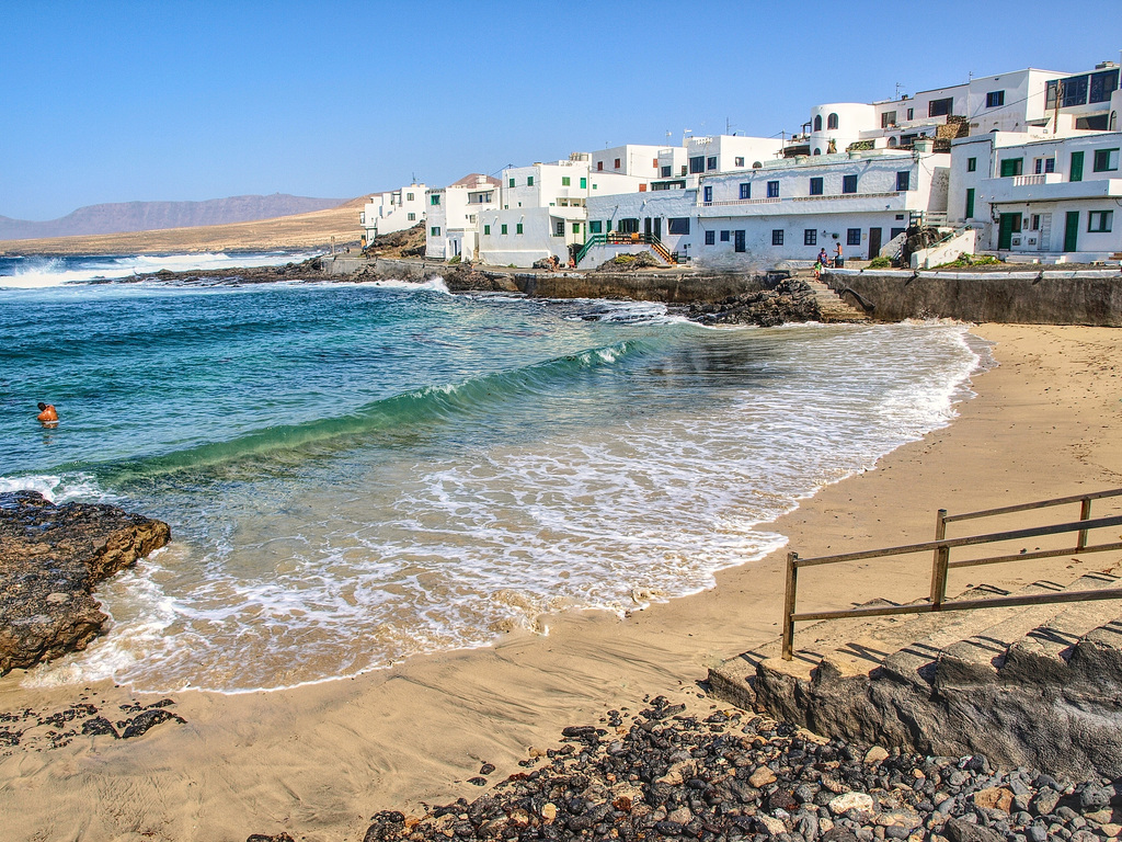 La Caleta del Caballo, Lanzarote.