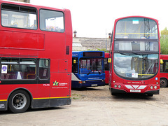 Red Routemaster Buses (4) - 12 September 2020