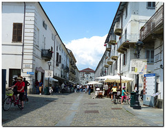 Via Mensa - Strada che parte dalla reggia