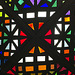 Leonard French, stained glass ceiling (1968), detail