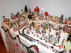 Lighted Christmas Village