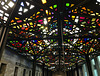 Leonard French, stained glass ceiling, 1968