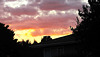 Sunset.