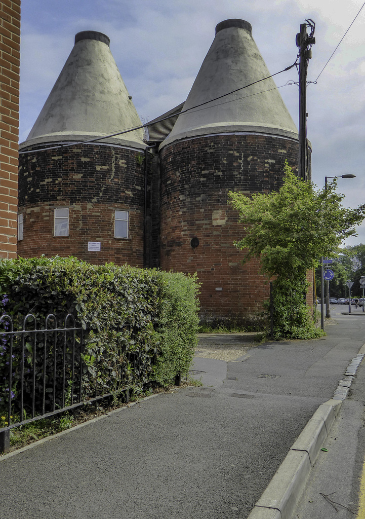 Oast houses of Tongham Village