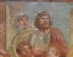 Detail of the Achilles on the Island of Skyros Fresco, ISAW May 2022