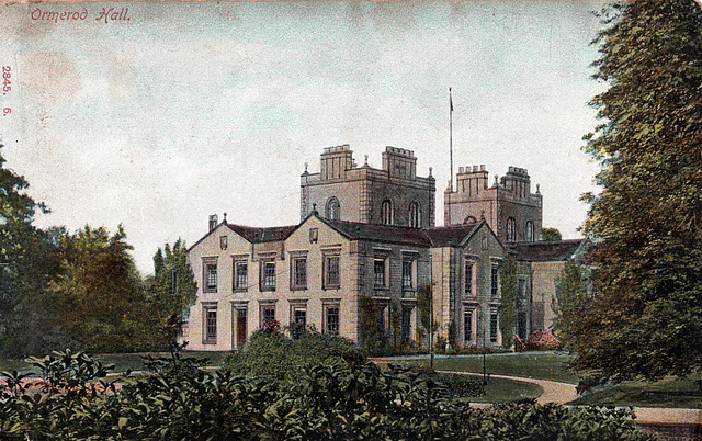 Ormerod Hall, Lancashire (Demolished)