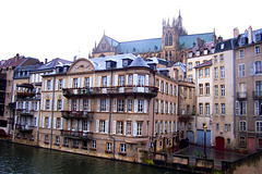 FR - Metz - Houses on the Moselle