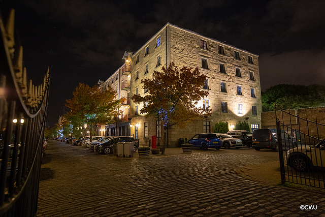 Glasgow by night, Speirs Wharf