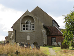 shotley church, suffolk (41) c18 chancel of 1745