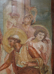 Detail of the Achilles on the Island of Skyros Fresco, ISAW May 2022