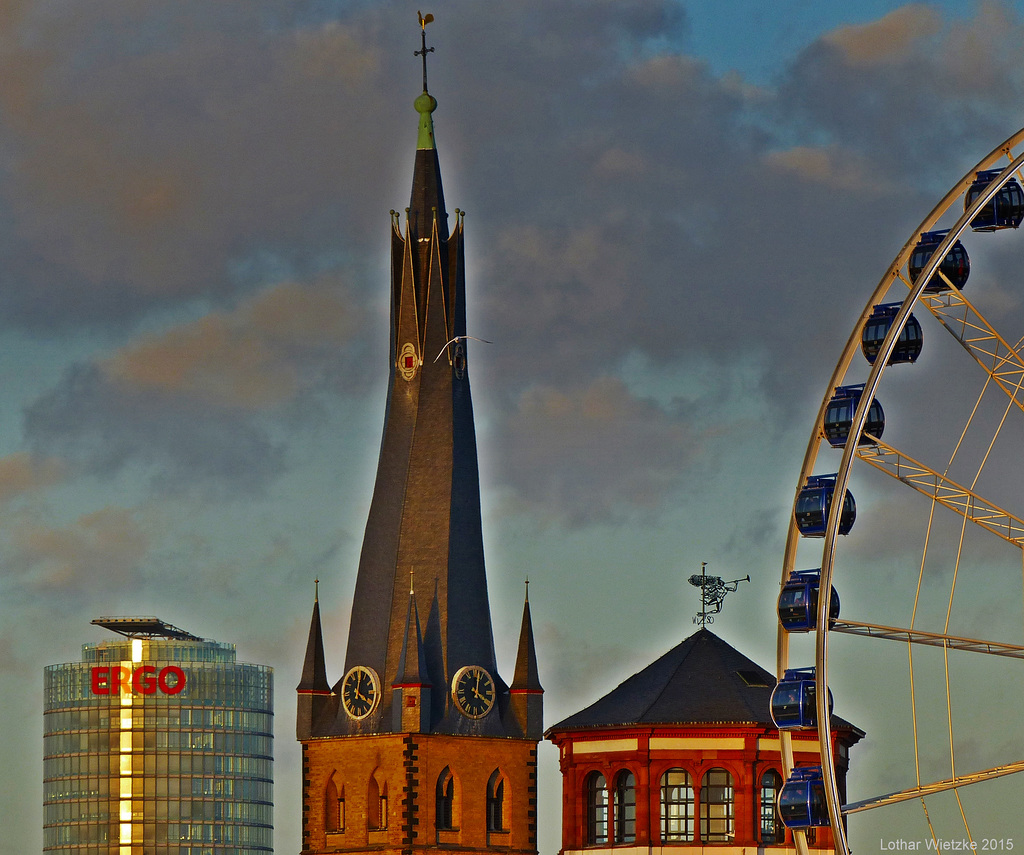 Düsseldorf - Egal in welcher Zeit, der Mensch will immer hoch hinaus...