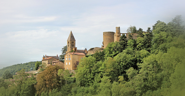 Châtillon d'Azergues (69) 20 août 2014.