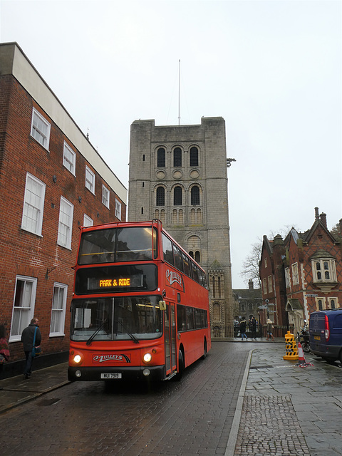 Mulleys MUI 7919 (00D 40014, X179 CHJ) in Bury St. Edmunds - 23 Nov 2019 (P1050922)