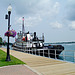 St. Clair river in St. Clair, Michigan