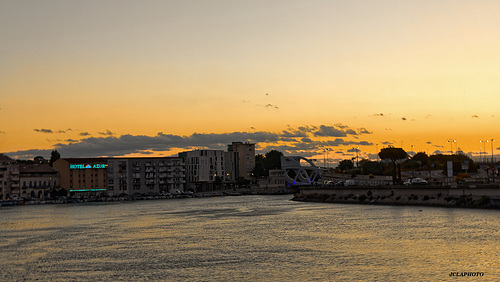 Couché de soleil sur Séte