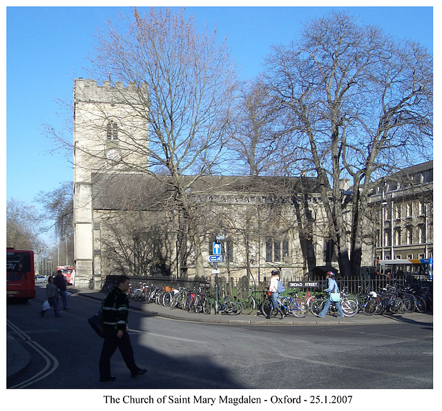 St Mary Magdalen Oxford 25 1 2007