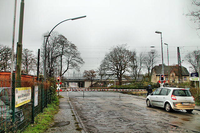 Hochlarmarkstraße, Bahnübergang (Recklinghausen) / 11.12.2021