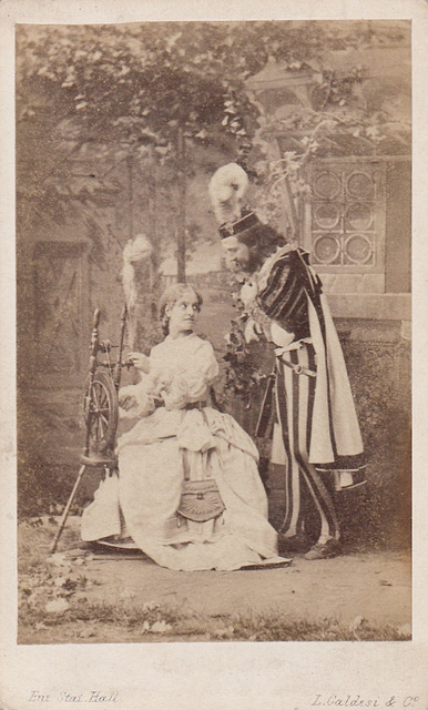 Adelina Patti and Giovanni Mario by Caldesi