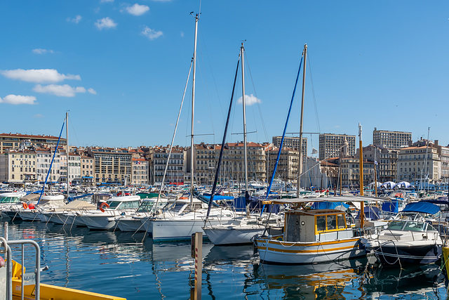 Im alten Hafen von Marseille