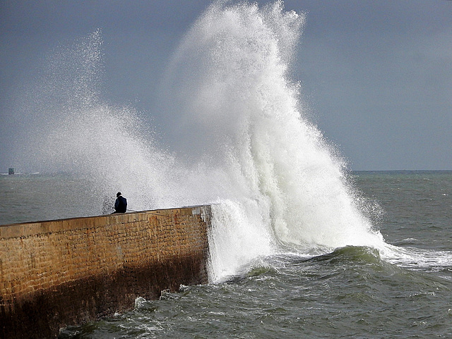 le pecheur et la mer