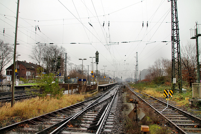 Bahnhof Recklinghausen-Süd / 11.12.2021