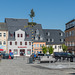 HBM, Marktplatz von Zschopau im Erzgebirge HBM, Marktplatz von Zschopau im Erzgebirge