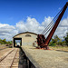 Goods loading platform