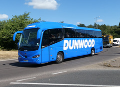 Dunwood Travel YX69 XUX at Fiveways, Barton Mills - 5 Aug 2022 (P1120844)