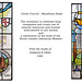 Christ Church windows - The invitation and the South London Industrial Mission