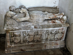 breedon on the hill church, leicestershire (43)c16 tomb of francis shirley +1571 and wife