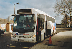 HFF: National Express (Operations) NXL28 (YN55 NDO) in Mildenhall - 29 Jan 2007 (566-25A)