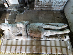 breedon on the hill church, leicestershire ,c16 tomb of john shirley c.1585 by the roileys