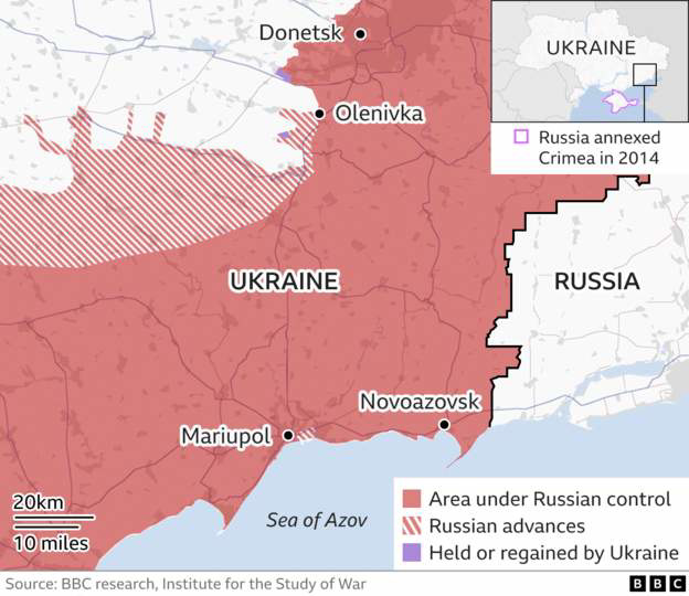 UKR - south-eastern zone, 22nd May 2022