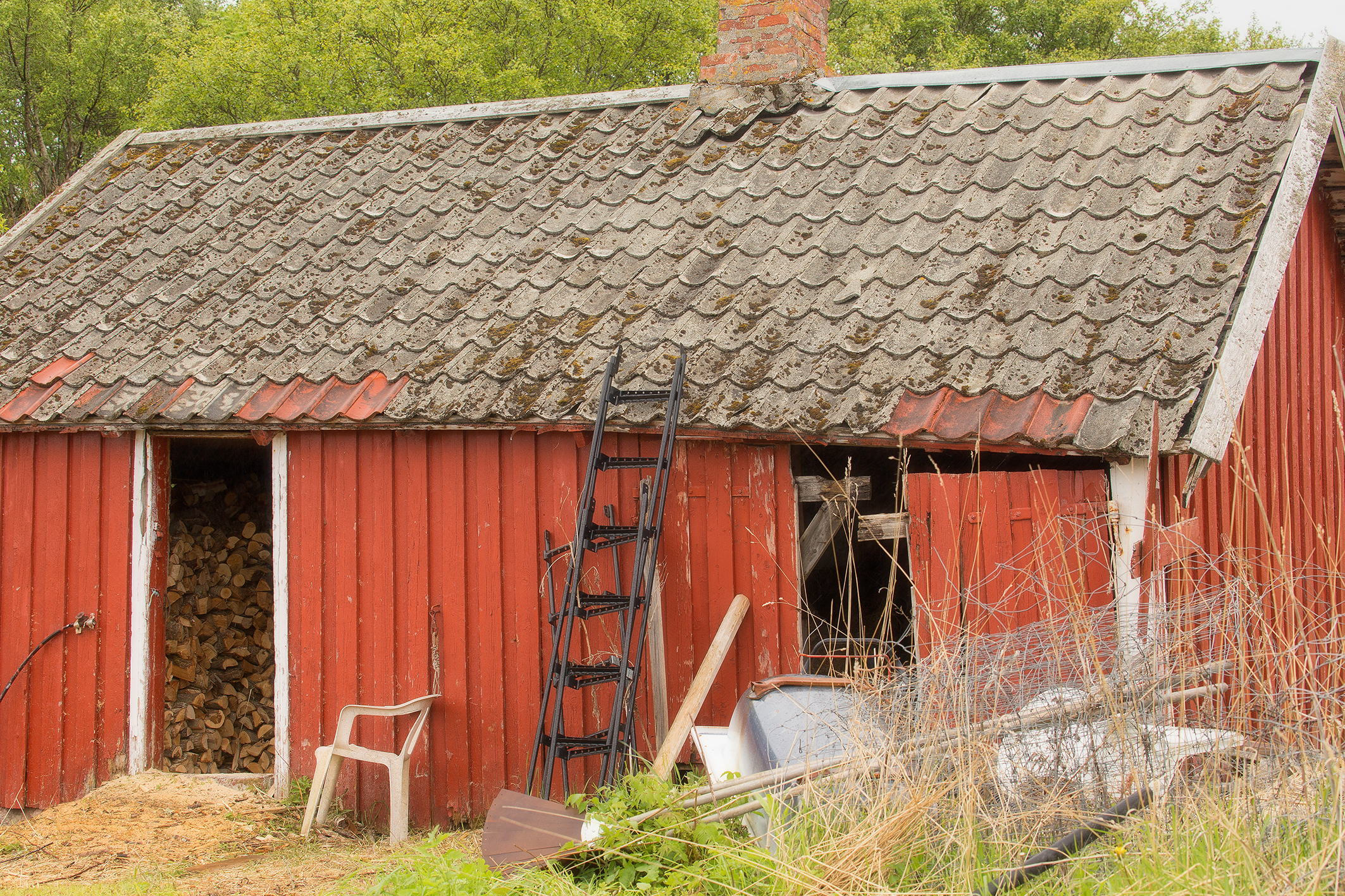 10/50 - Old barn at Vikna Island