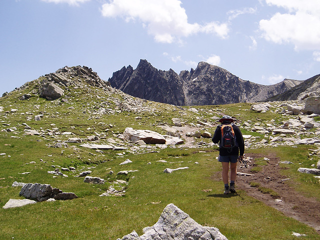 Dans les Encantats, Pyrénées (Espagne)