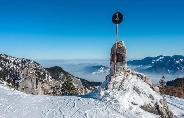 Wendelstein ski run ++ Skipiste