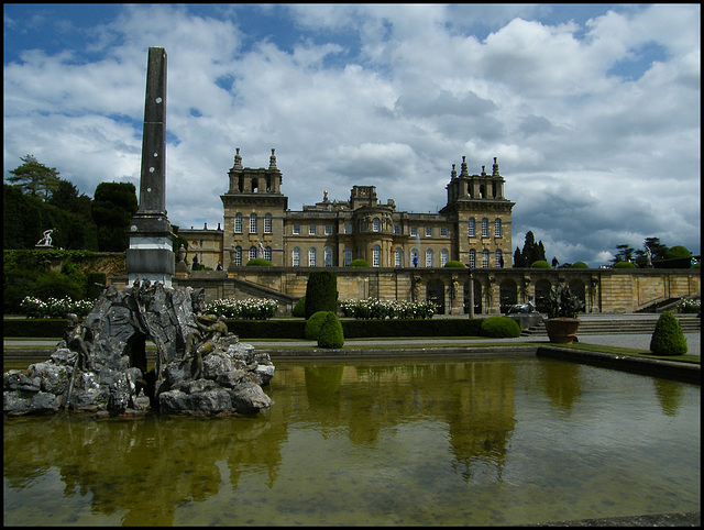 Blenheim water garden