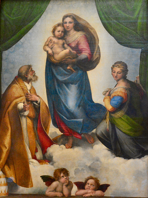 Dresden 2019 – Gemäldegalerie Alte Meister – Sistine Madonna