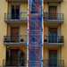 colorful scaffolding