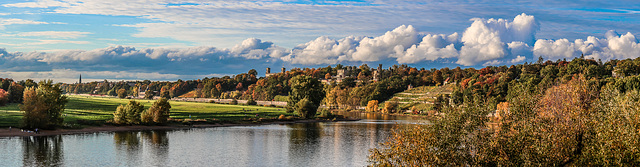 Elbschlösser und Elbauen - Panorama (330°)