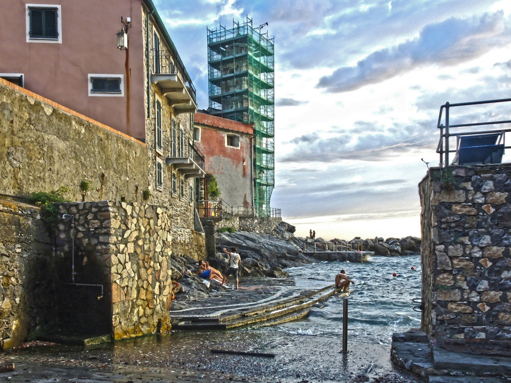Tellaro:  l'approdo