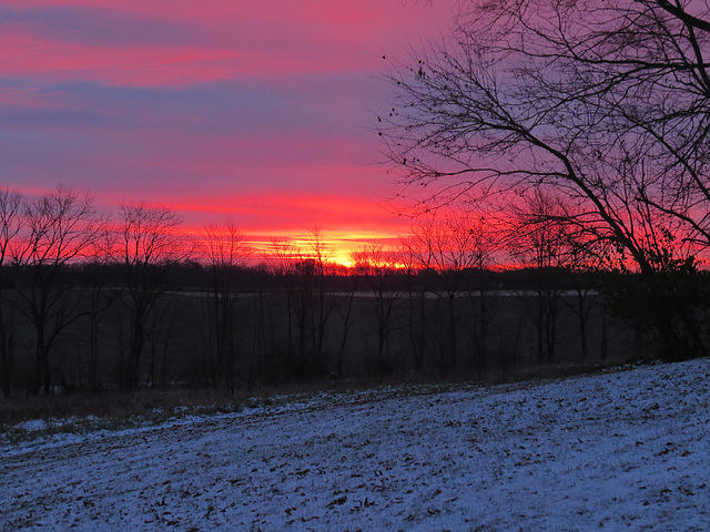 Rural sunrise