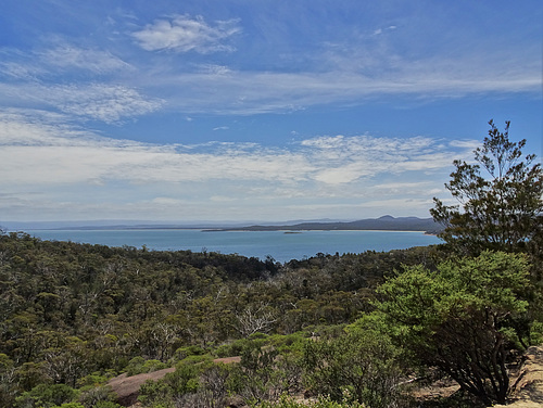 View towards Coles Bay 1